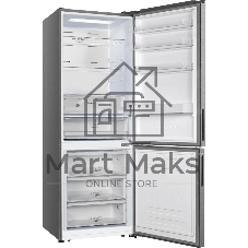 Холодильник Gorenje NRK720EAXL4 серый двухкамерный 347/109л морозилка снизу, No Frost