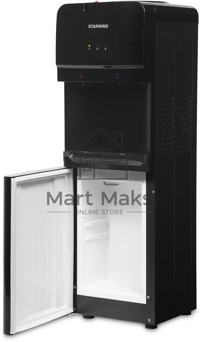 Кулер Starwind SW-1005TEW напольный, электронный, черный