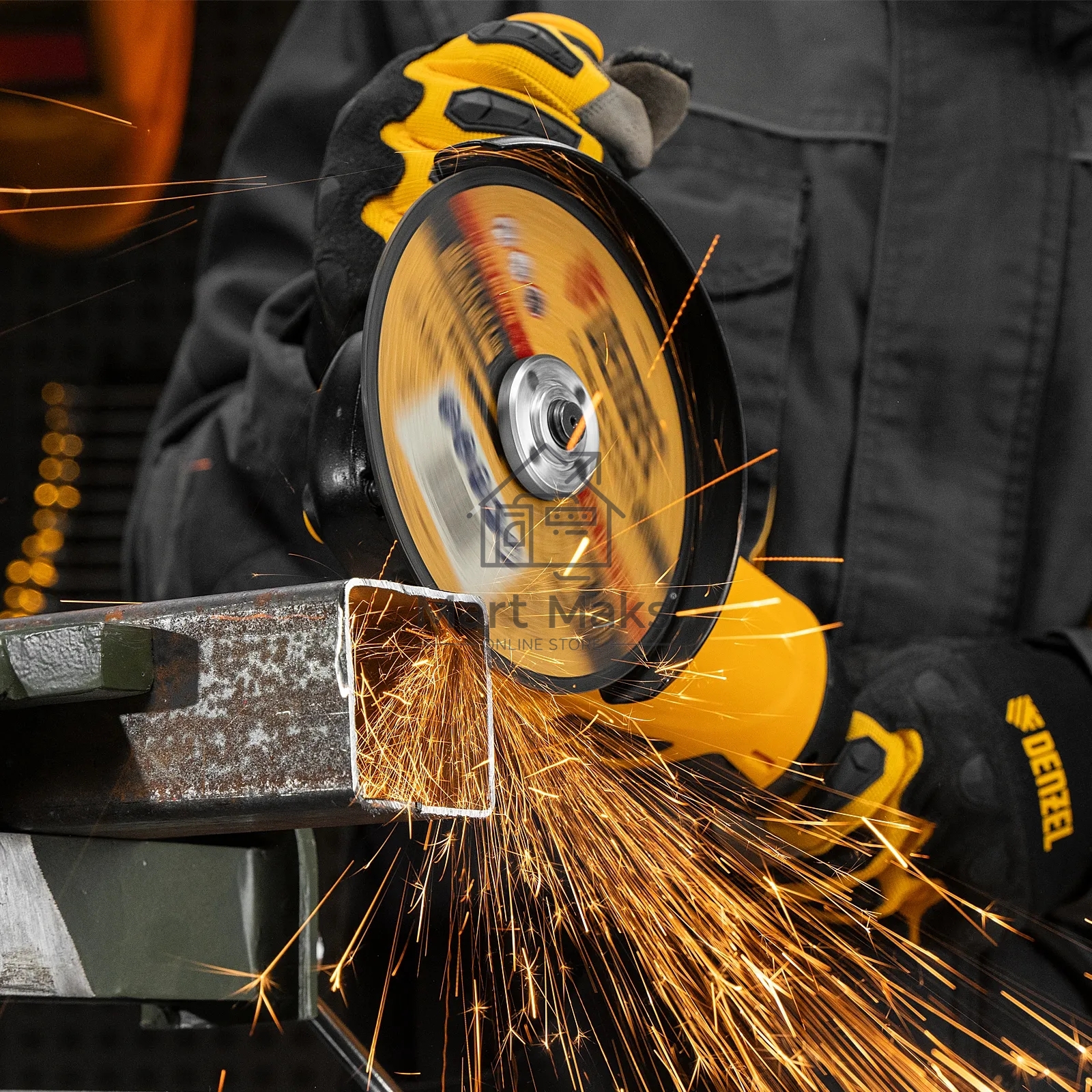 Круг отрезной по металлу Denzel 150 х 1,8 х 22,2 мм, A46TBF