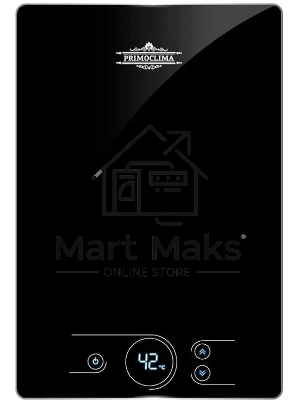 Электрический проточный водонагреватель PrimoClima AMOR 8.8 кВт, черный