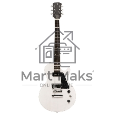 Электрогитара STAGG SEL-HB90 WHB 6-ти струнная, корпус массив красного дерева, гриф красное дерево, накладка палисандр, 22 лада, звукосниматели 1х P90, 1х хамбакер, регуляторы 1x громкости, 1x тона, 3-х поз. переключатель цвет белый