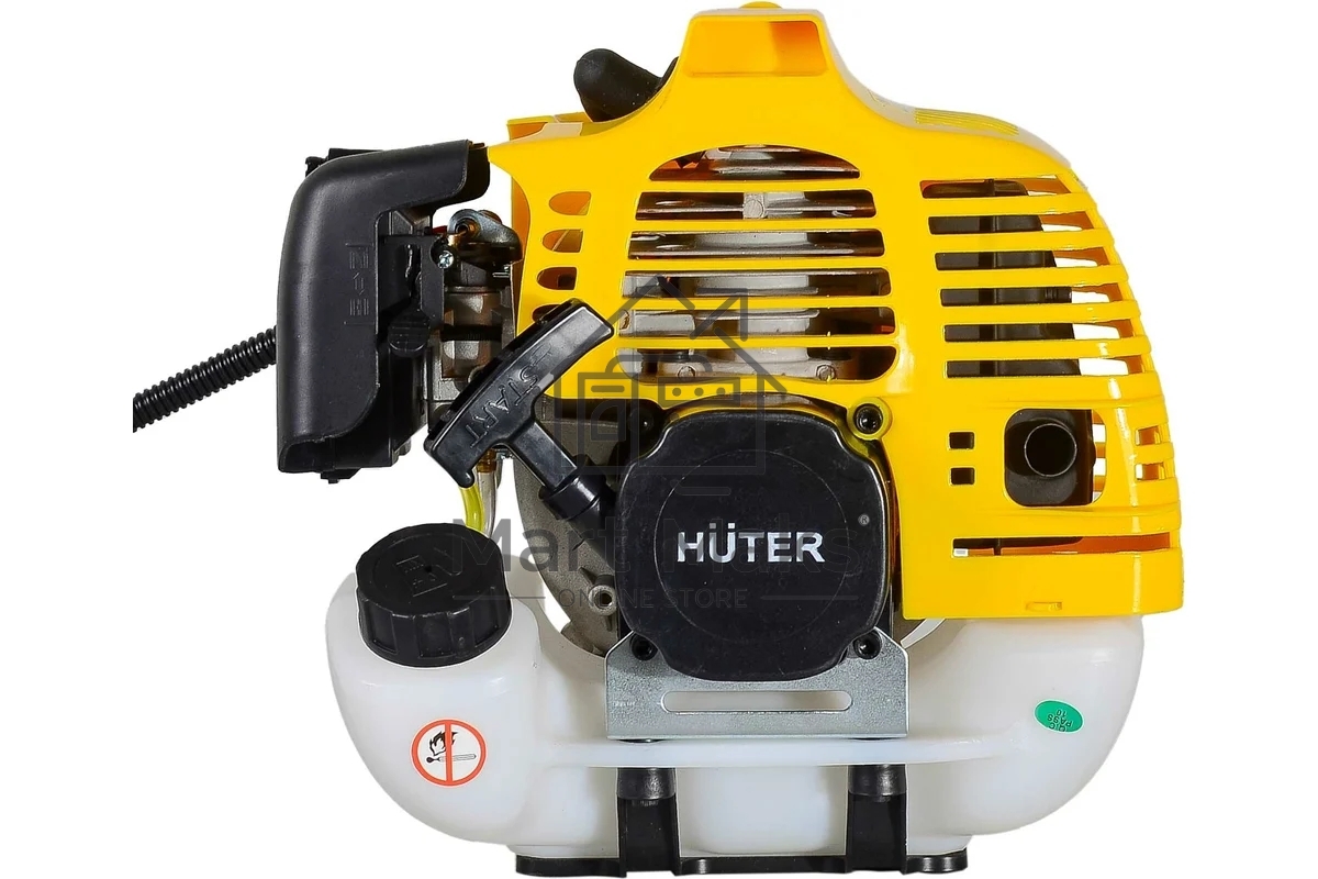 Триммер бензиновый Huter GGT-430T 1300Вт неразбор.штан. реж.эл.: леска/нож