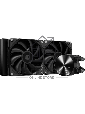 Система жидкостного охлаждения ID-Cooling FX240 PRO черный 120мм алюминий+медь 1800rpm 35.2db 4-pin 300W