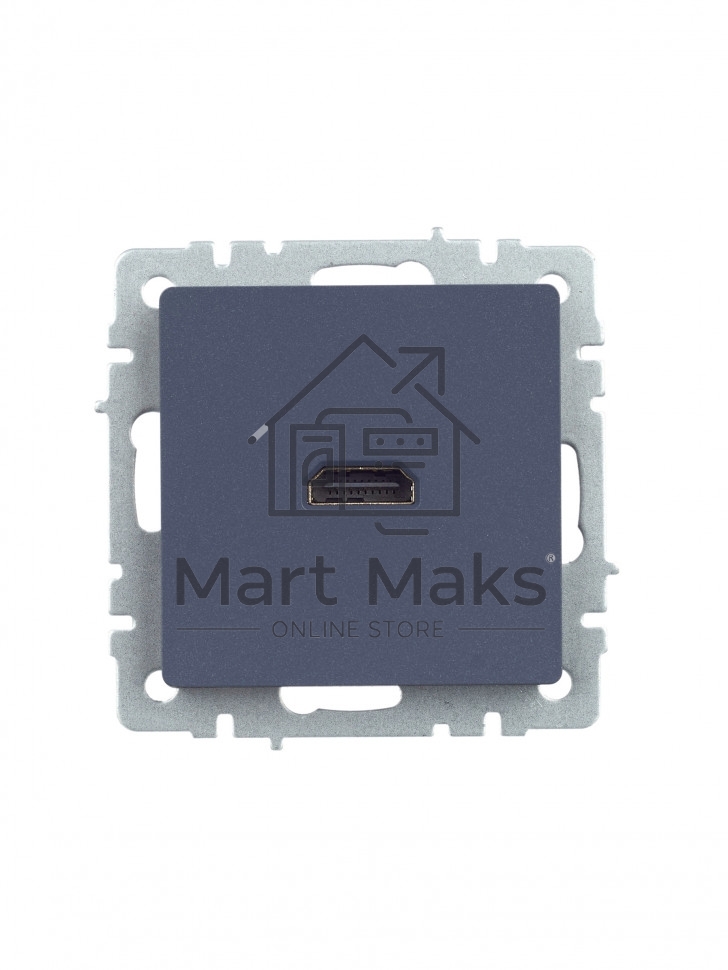 Розетка HDMI IEK BRITE РHDMI-0-БрМ маренго