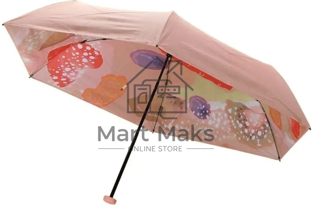 Зонт Ninetygo Summer Fruit UV Protection Umbrella, механический, розовый