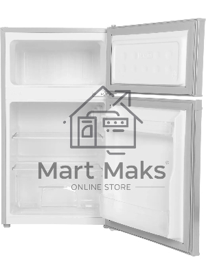 Холодильник Hyundai CT10051H серебристый двухкамерный 59/25л морозилка сверху