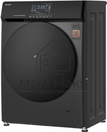 Стиральная машина Weissgauff WM 4927 Direct Drive Inverter Premium Deep Grey серая, загрузка фронтальная 7кг, 1200 об/мин., класс: A+++