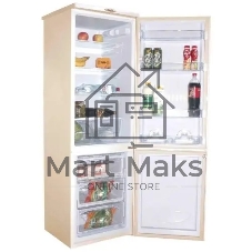 Холодильник DON R-291 Z золотой песок двухкамерный 225/101л морозилка снизу