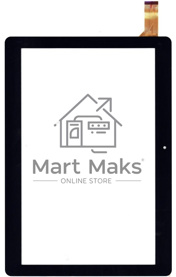 Сенсорное стекло (тачскрин) DEXP Ursus P510 4G, черное