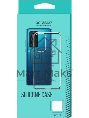 Чехол (клип-кейс) BoraSCO для Apple iPhone 14 Plus прозрачный (70799)