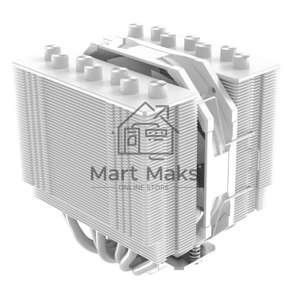 Кулер для процессора ID-COOLING SE-207 XT SLIM белый 120мм алюминий+медь 1800rpm 35.2db 4-pin 220W 135мм