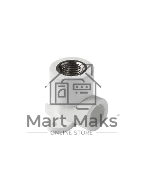 Водорозетка PRO AQUA PA28008P 20 х 1/2' ВР полипропиленовая PPR белая PRO AQUA