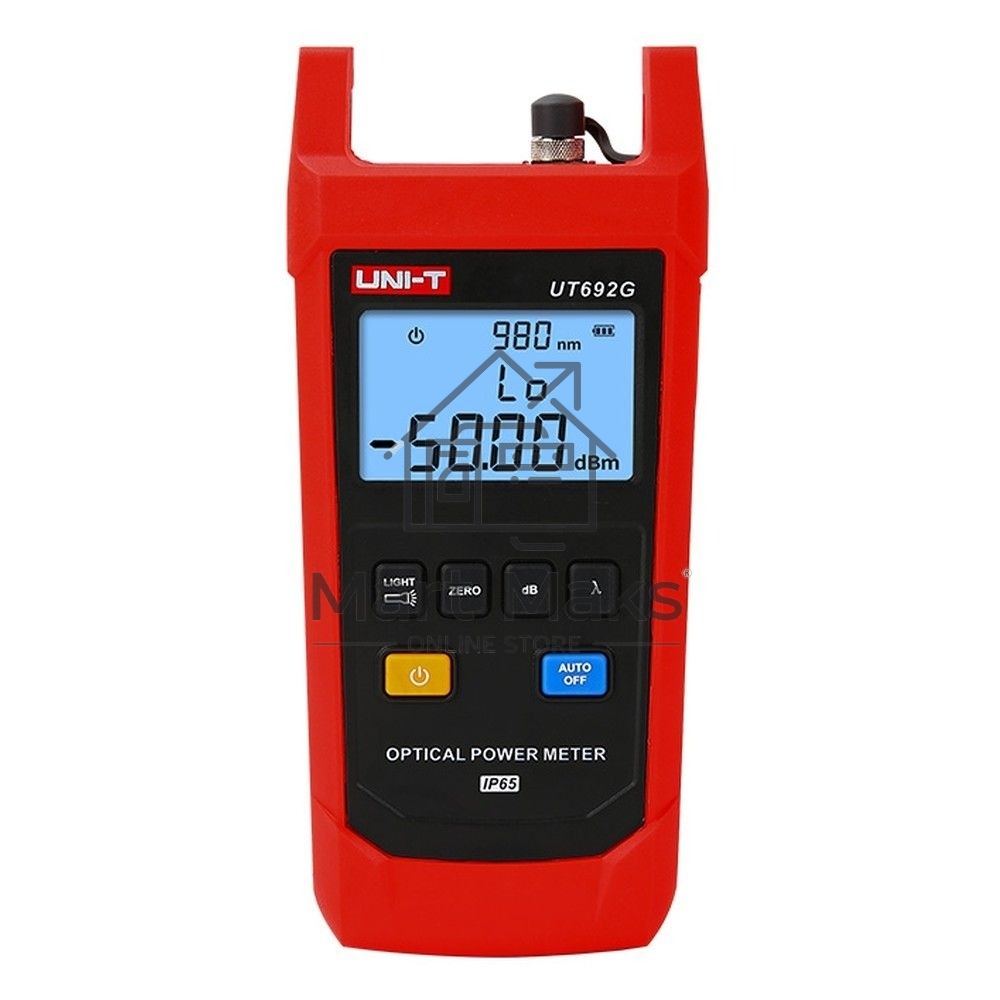 Оптический измеритель мощности UNI-T UT692G -50 ; 26 дБм, 800 ; 1700 нм
