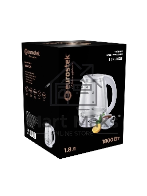 Чайник электрический Eurostek EEK-2035 1.8 л, 1500 Вт, белый