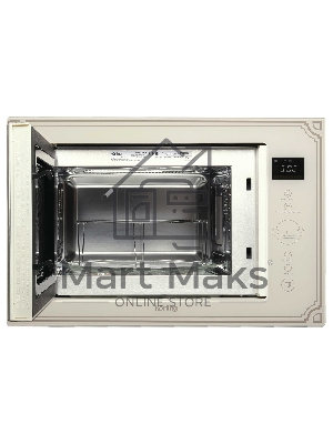 Микроволновая печь встраиваемая Korting KMI 825 RGB бежевый, 25 л, 900 Вт, переключатели - сенсор