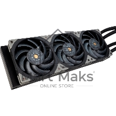 Система жидкостного охлаждения SilverStone XE360PDD черный, 360 мм, 3x120 мм, 800-3000 об/мин, 39.6 дБ, 4 pin PWM, без подсветки