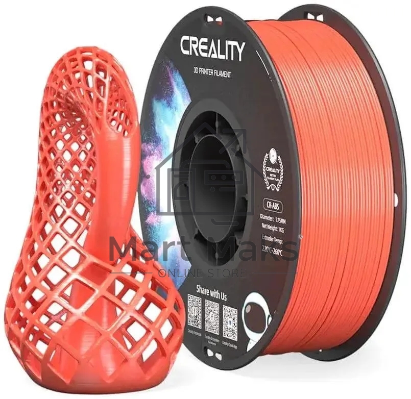 Пластик для принтера 3D Creality 3301020032 ABS d1.75мм 1кг 1цв. красный
