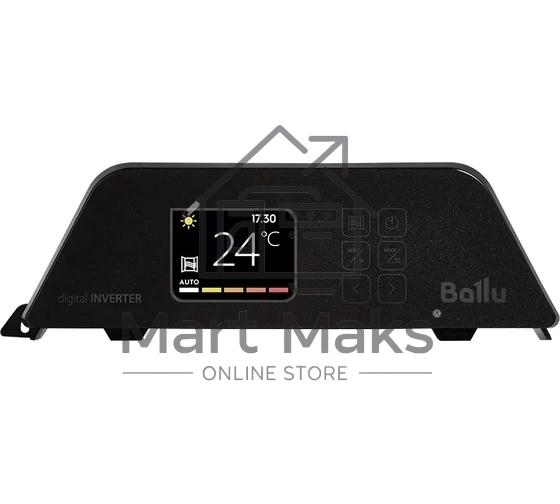 Конвектор Ballu Apollo digital INVERTER Space Black BEC/ATI-1502 черный, 1500 Вт, 20 м2, термостат, дисплей, WiFi