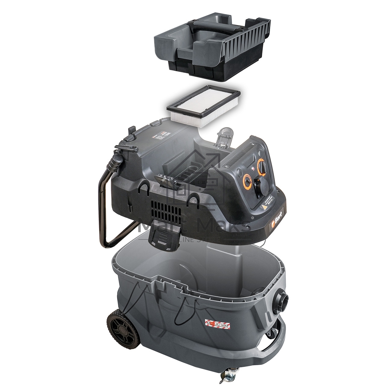 Строительный пылесос Bort BAX-600E