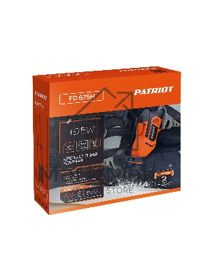 Дрель электрическая ударная PATRIOT FD 675H, 675Вт, 2800об/мин, 44800уд/мин, макс. диаметр сверления 13мм