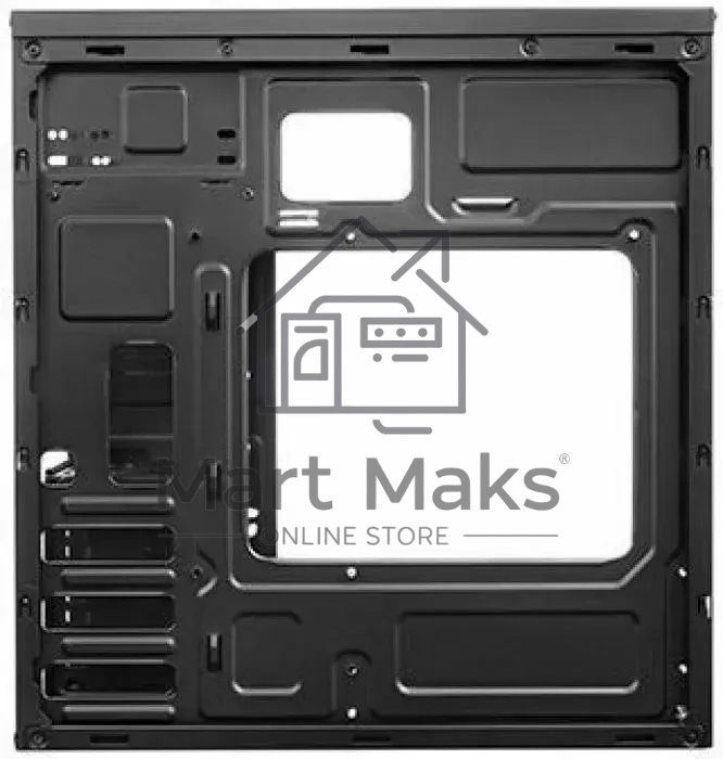 Компьютерный корпус LinkWorld VC-13M071 М0 черный без БП mATX 1x80mm 1x120mm 2xUSB2.0 audio