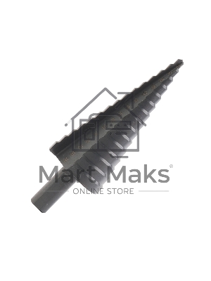 Сверло PATRIOT по металлу ступенчатое 4-32 мм, HSS, упаковка блистер