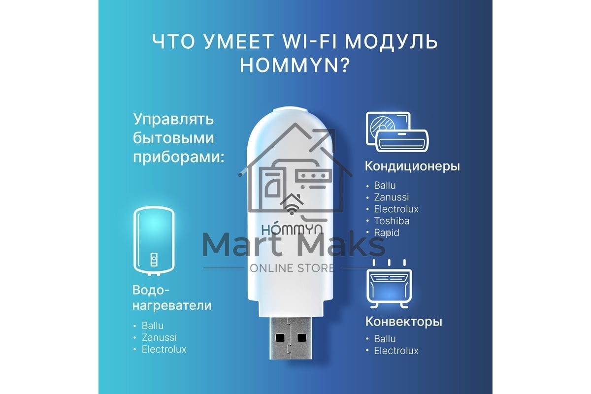 Модуль съемный управляющий HOMMYN HDN/WFN-02-01