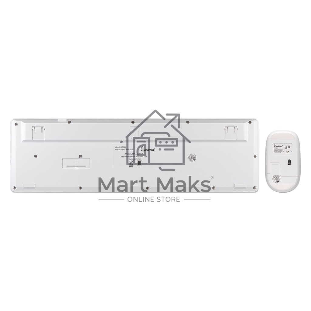 Комплект клавиатура+мышь Smartbuy (SBC105AGW) 105AG белый