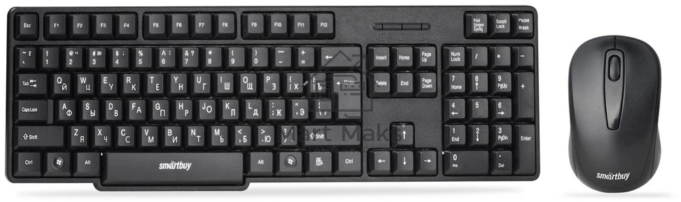 Комплект клавиатура+мышь Smartbuy ONE черный SBC-236374AG-K