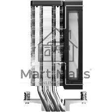 Устройство охлаждения(кулер) Deepcool AG400 G2 ARGB Soc-AM5/AM4/1200/1700/1851 серебристый/черный 4-pin 30.93dB Al+Cu 230W 641gr Ret (R-AG400-BKAMMG2-G)