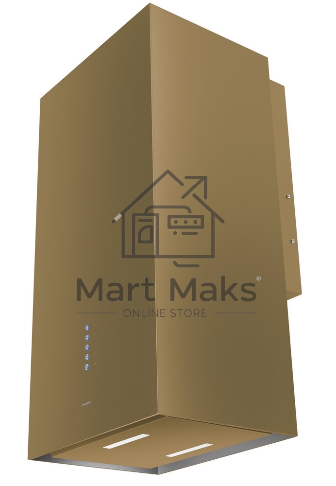 Вытяжка пристенная островная Maunfeld Bath Plus 402 золотой, 40 см, 1150 куб. м/ч, 52 дБ