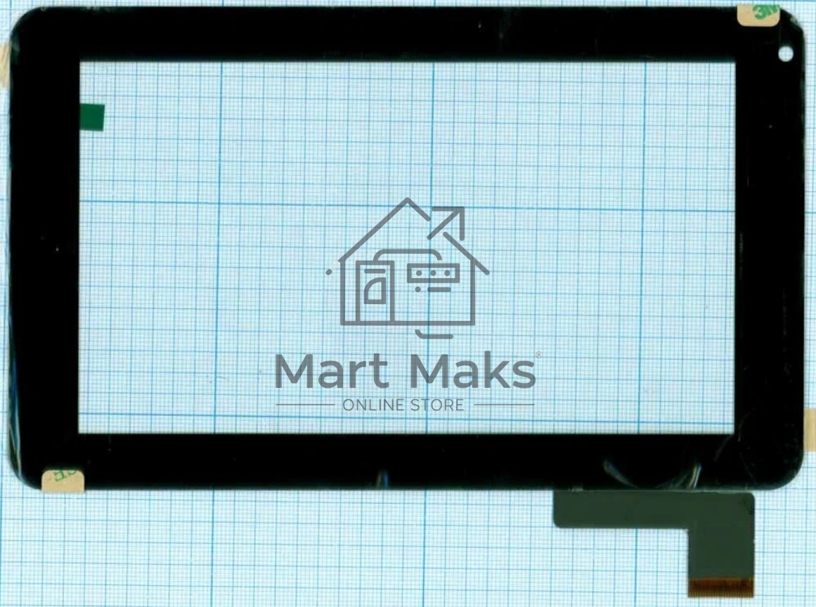 Сенсорное стекло (тачскрин) SG5137A-FPC-V1, черное