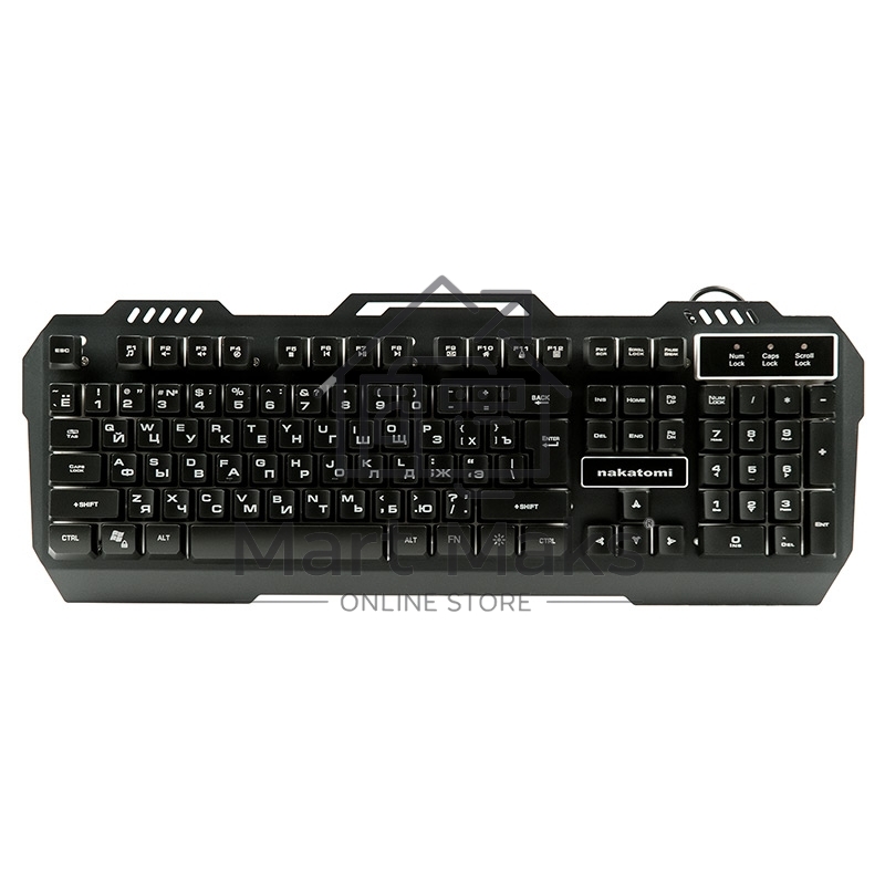 Клавиатура NAKATOMI KG-35U черный