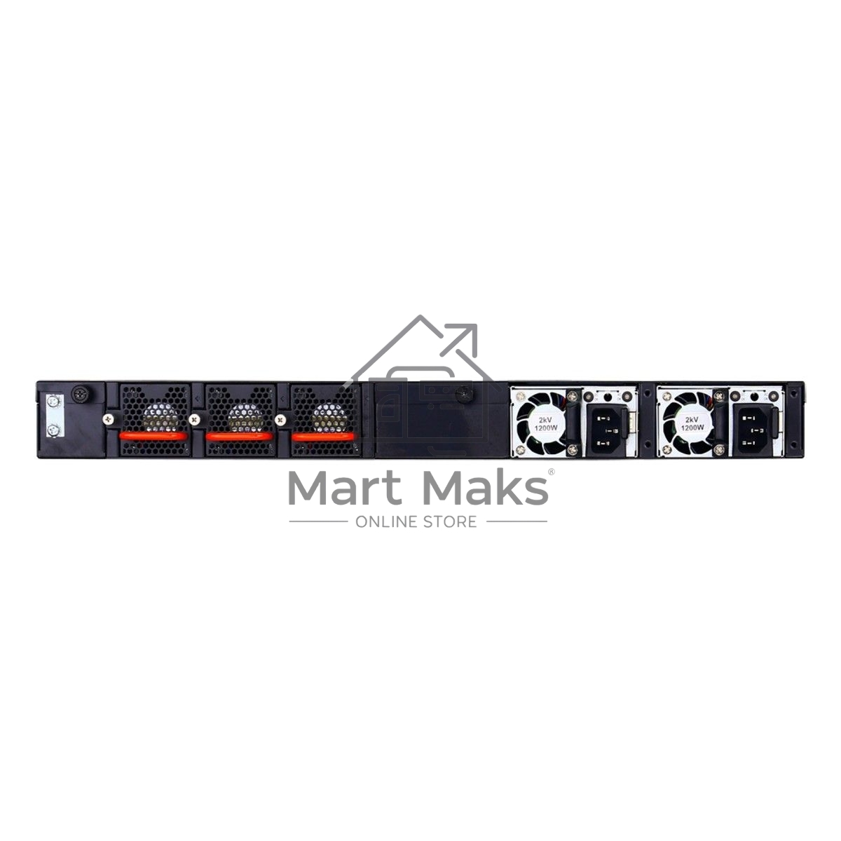 Коммутатор Edge-corE 4630-54PE-O-AC-F AS4630-54PE, 48-Port GE RJ45 port PoE++, 4x25G SFP+, 2 port 100G QSFP28 for stacking, Broadcom Trident 3, Dual-core Intel Denverton CPU, dual AC 1200W PSUs and 2 + 1 Fan Modules with port-to-power airflow, 2 front rac
