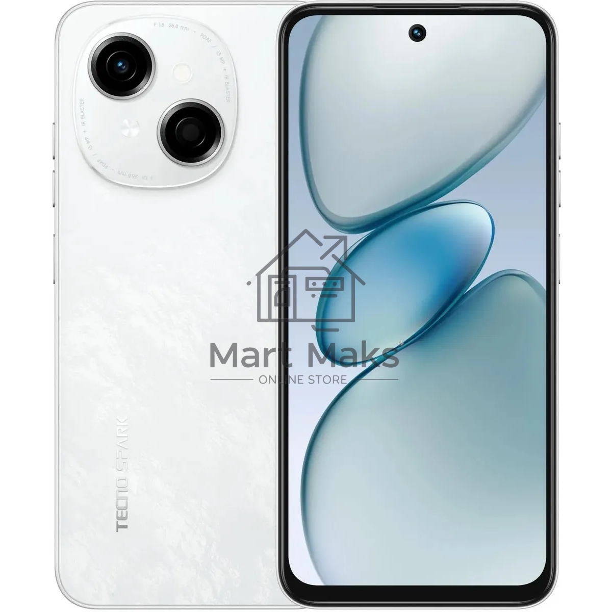 Смартфон Tecno SPARK GO 1, 4/128Gb, белый
