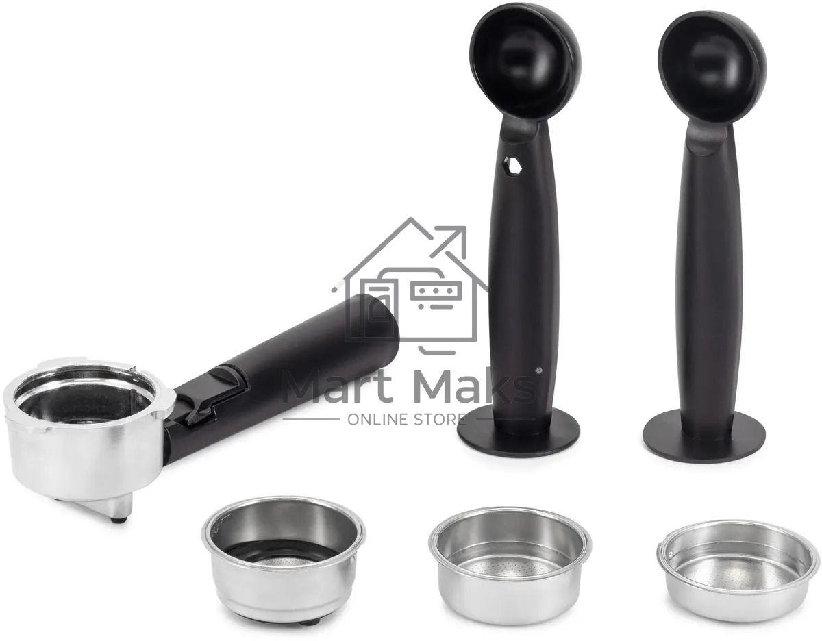Кофеварка рожковая Vitek VT-1517 SR серый, исп. кофе - молотый, 1.65 л, 1238 Вт, 15 Бар