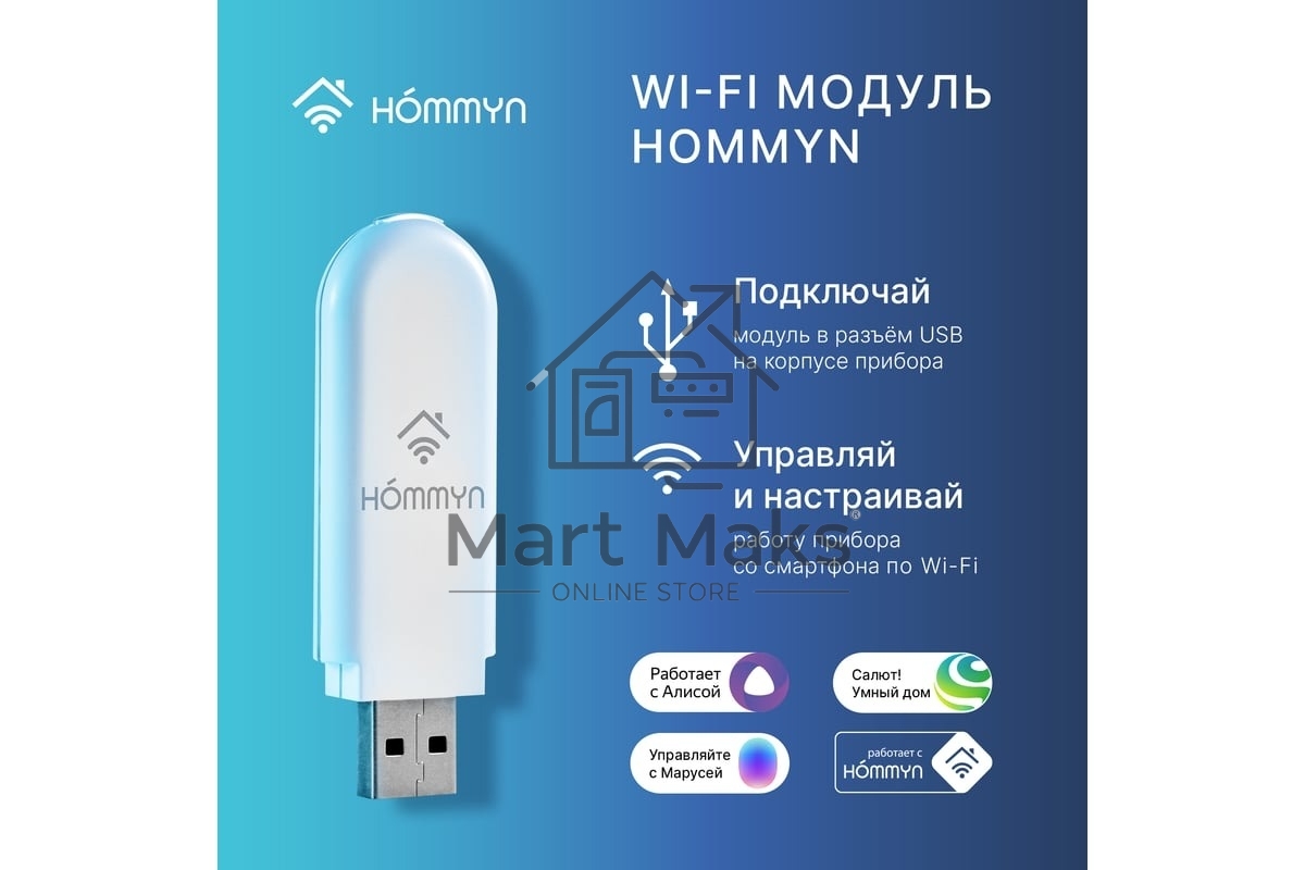 Модуль съемный управляющий HOMMYN HDN/WFN-02-01