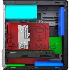 Компьютерный корпус с блоком питания 450Вт./Case Foxline FL-719W-FZ450R-U31, mATX case, белый, w/PSU 450W 12cm, w/1xUSB 2.0, w/1xUSB 3.0, w/1xCombo Audio, w/pwr cord, w/o FAN