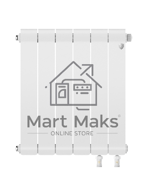 Радиатор Royal Thermo Infinity 500 Bianco Traffico VR80 - 6 секц.