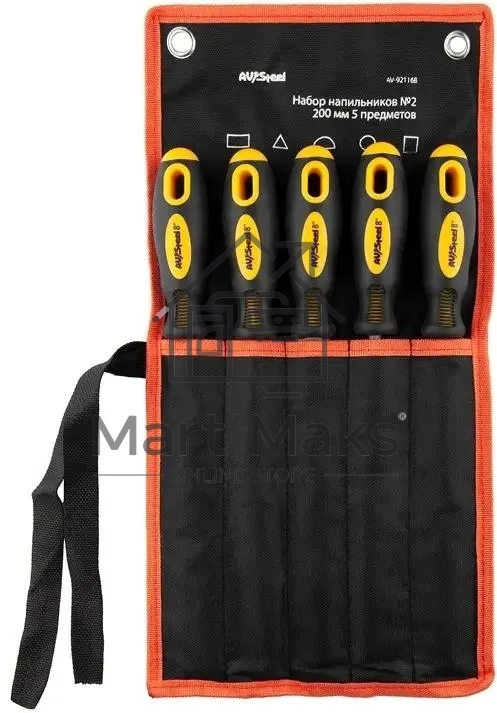 Набор напильников Av Steel AV-921168