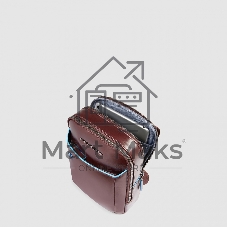 Сумка кросс-боди мужская Piquadro Blue Square CA6811B2/MO коричневая натур.кожа