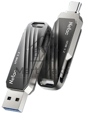 Флешка USB Netac US11 32Gb USB 3.0+TypeC Dual Flash