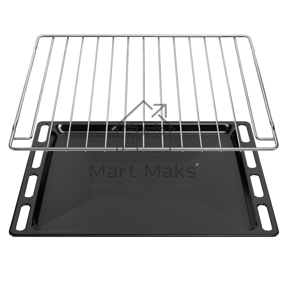 Шкаф духовой электрический Maunfeld AMCO537S 53 л, нержавеющая сталь