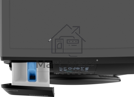 Стиральная машина Weissgauff WM 4927 Direct Drive Inverter Premium Deep Grey серая, загрузка фронтальная 7кг, 1200 об/мин., класс: A+++