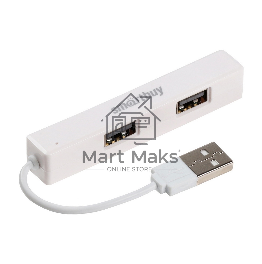 USB-хаб Smartbuy (SBHA-408-W) 4 порта белый