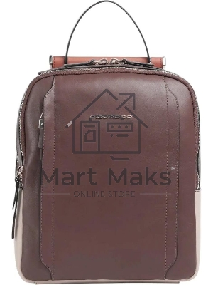 Рюкзак женский Piquadro Circle CA5566W92/MBE коричневый/бежевый кожа