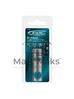 Бита Gross Torx 20х50 мм, сталь S2, шестигр., 2 шт.