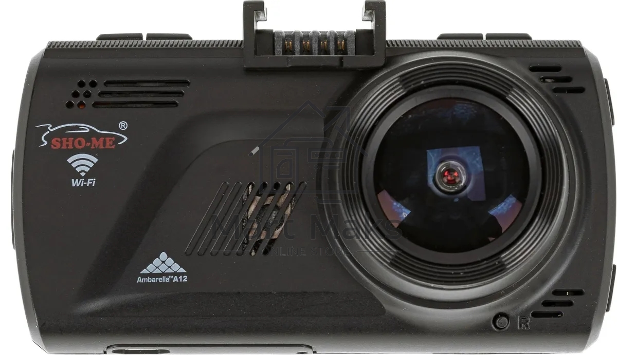 Видеорегистратор Sho-Me A12-GPS/GLONASS WI-FI черный 5Mpix 1296x2304 1080p 140гр. GPS Ambarella A12