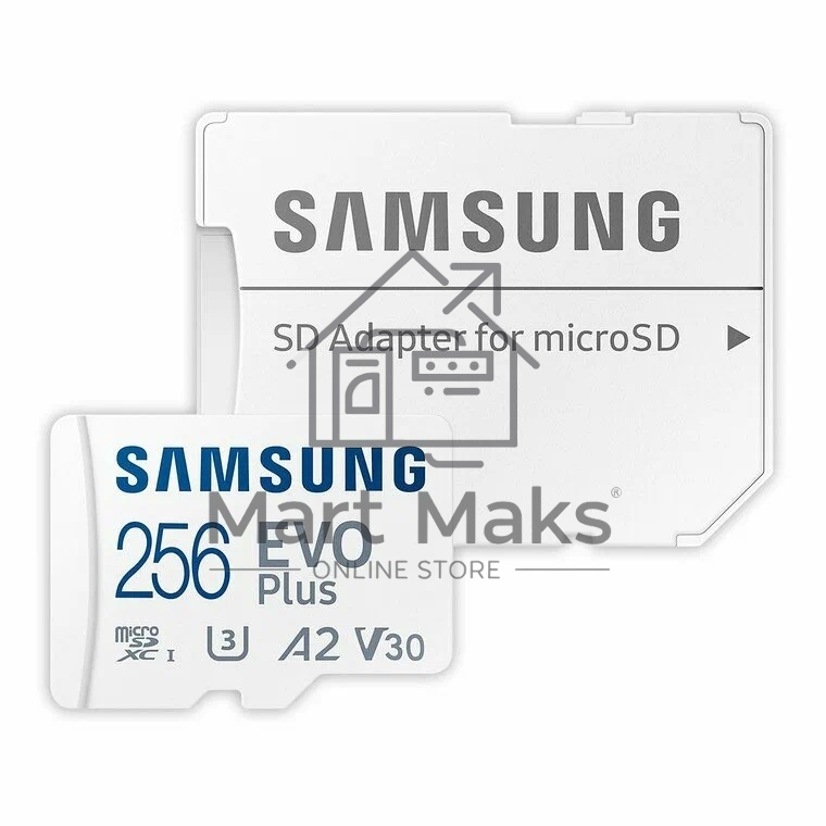 Флеш карта Samsung EVO Plus microSDXC 256Gb MB-MC256KA/EU