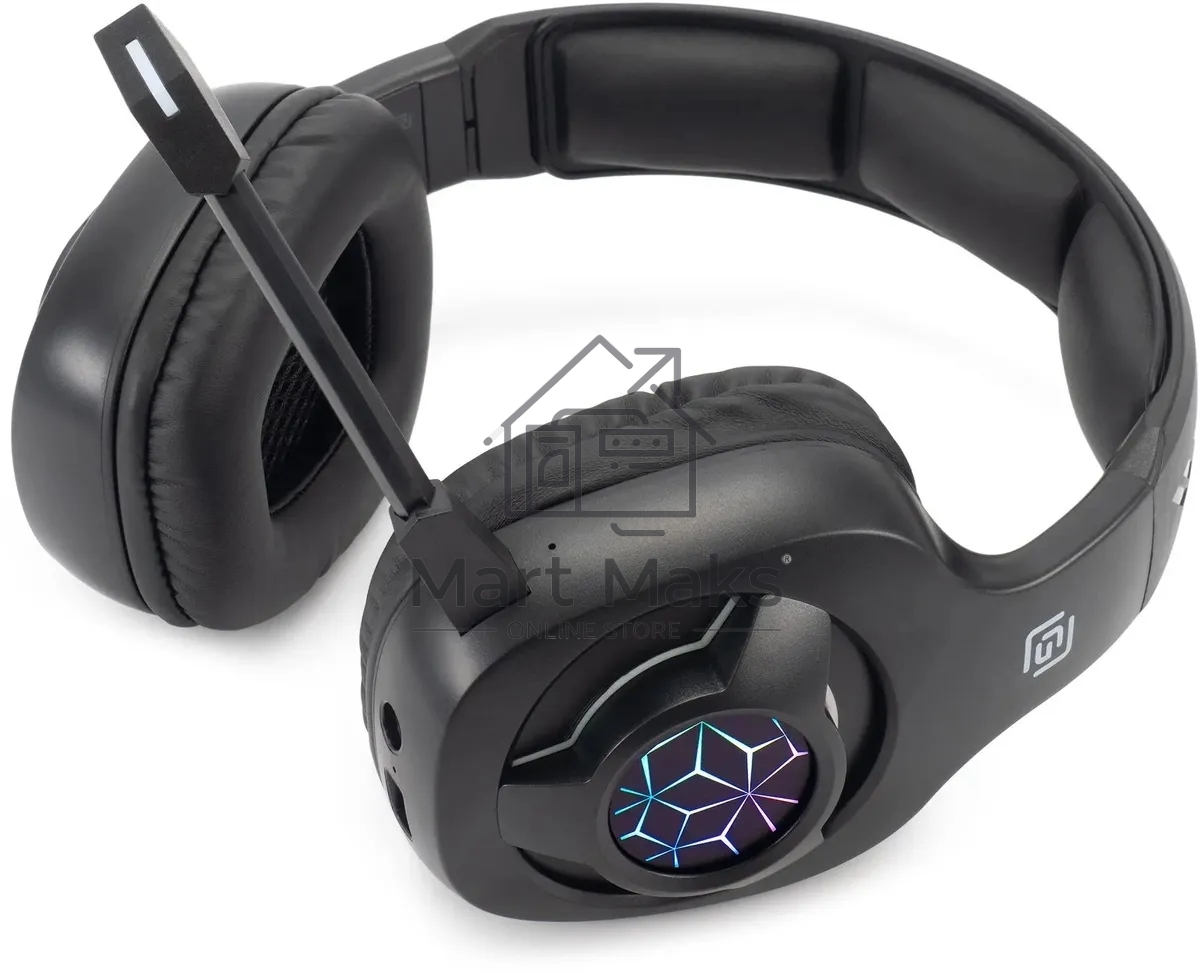 Наушники с микрофоном Оклик HS-L575G черный накладные BT оголовье (1895253)